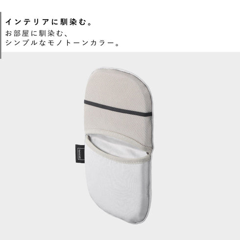 つかめるアイロンミトン アルミ.|s2